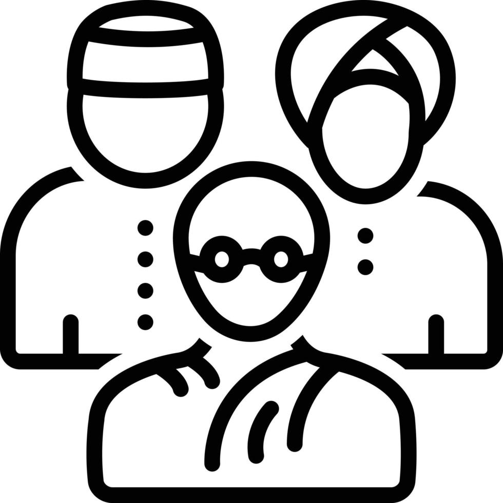 line-icon-for-multicultural-vector